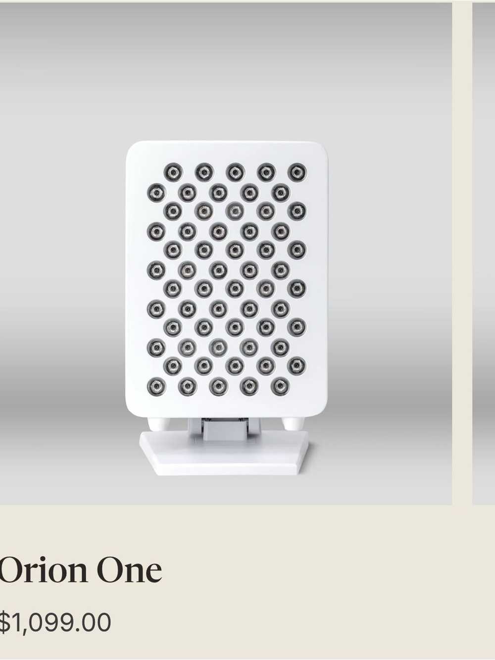 Orion LED Red Light Therapy Panel for Skin, Sleep, Muscle Recovery (BRAND NEW!!)